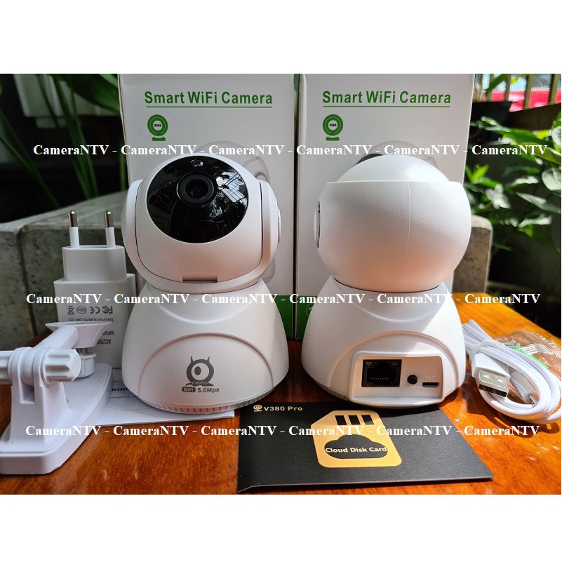 [GIÁ SỐC] CAMERA IP WIFI V380 PRO Q8HD 5.0Mpx ( 2560X1440P ) SIÊU NÉT GÓC RỘNG - XOAY 360 ĐỘ