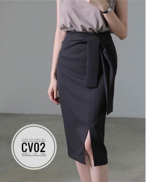Chân váy bigsize công sở