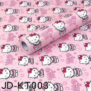 Giấy dán tường hello kitty 10mx45cm kt003
