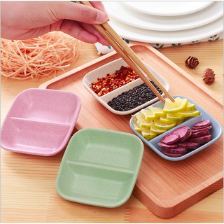 HCM - Chén chấm lúa mạch 2 ngăn