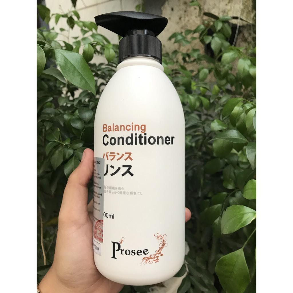 Prosee-Taiwan⛱Dầu xả dành cho tóc gàu chống dầu, chống rụng tóc Prosee AC13 500ml