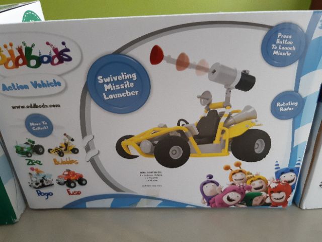 Mô hình xe+oddbods