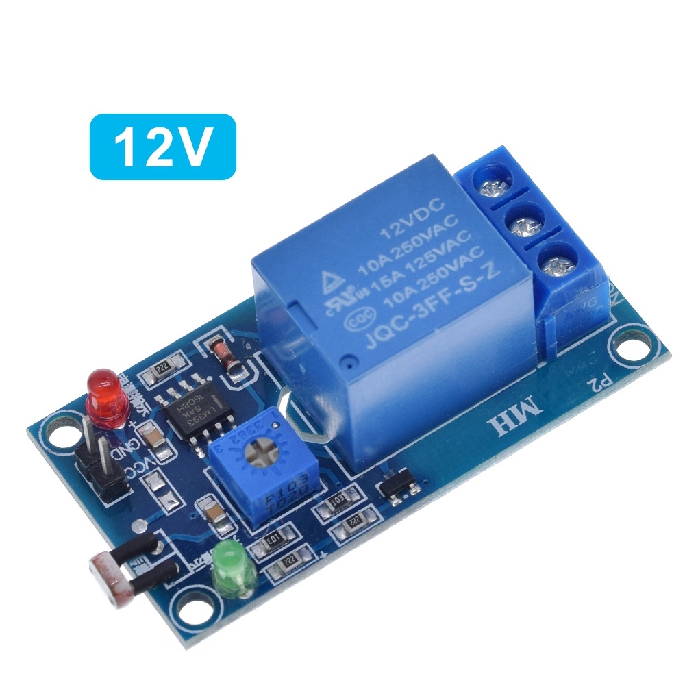 Mô Đun Cảm Biến Ánh Sáng 5v 12v Cho Arduino