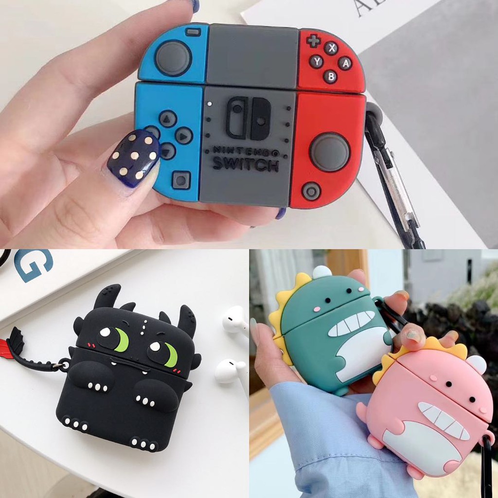 NINTENDO ❤️Trên đó ❤️Vỏ Bảo Vệ Hộp Sạc Tai Nghe Bluetooth Không Dây Sony WF - 1000XM4 Bằng Silicon Mềm Họa Tiết Hoạt Hình Dễ Thương