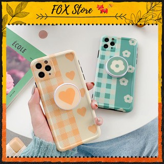 Ốp lưng IMD new KẺ CARO và TRÁI TIM - Ốp iphone 6/6s/6plus/6splus/7/8/7plus/8plus/x/xs/xsmax/11/11promax - Fox Store