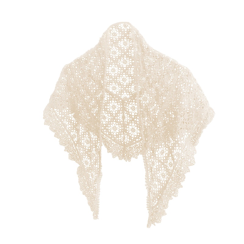 Khăn Choàng Vai Cotton Hình Tam Giác