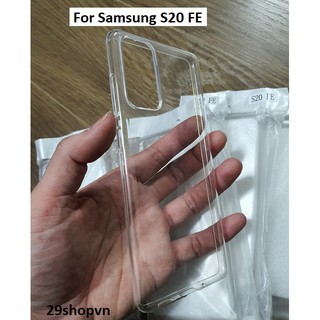 Ốp Samsung S20 FE / S20 FE 5G dẻo trong suốt (Loại đẹp)
