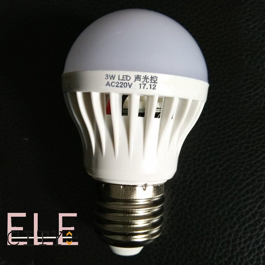 Bóng Đèn Led Cảm Biến Âm Thanh E27 12 Bóng