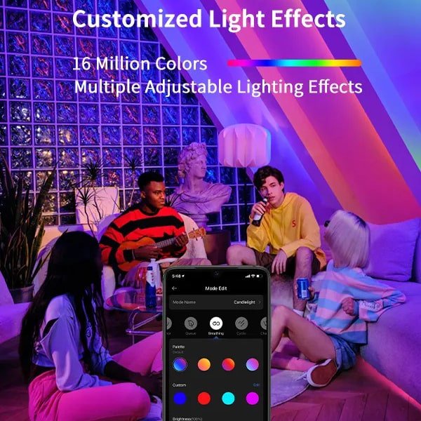 Đèn LED dây thông minh Yeelight Lightstrip Pro Starter 2M Ver.2022 - 16 triệu màu