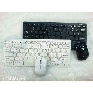 Bộ Combo phím chuột không dây mẫu mini