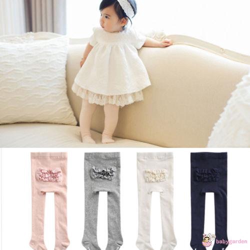 Quần tất cotton mềm mại giữ ấm cho bé gái