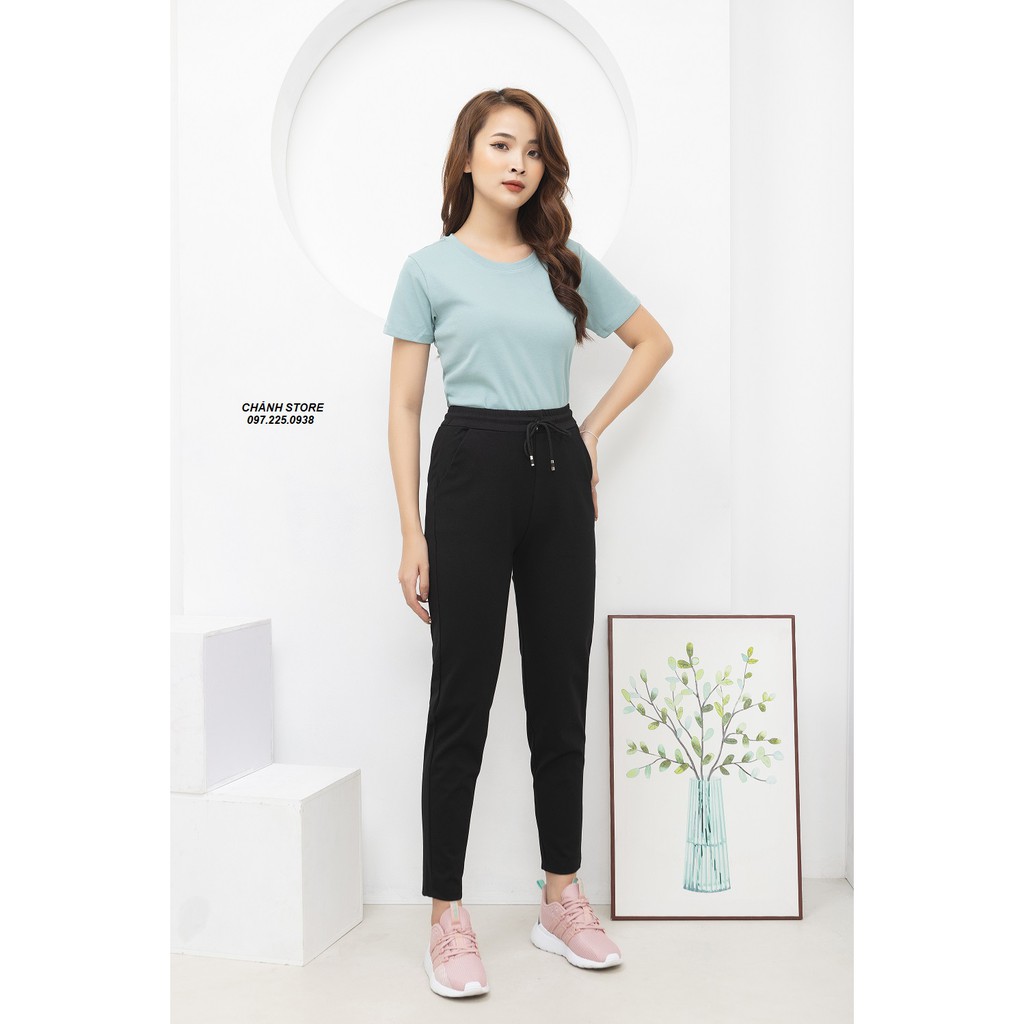 Quần jogger nữ, Quần thể thao nữ vnxk, dáng jogger trơn, phom đẹp, chất mỳ hàn dày dặn, phù hợp đi chơi, đi tập, mặc nhà | BigBuy360 - bigbuy360.vn