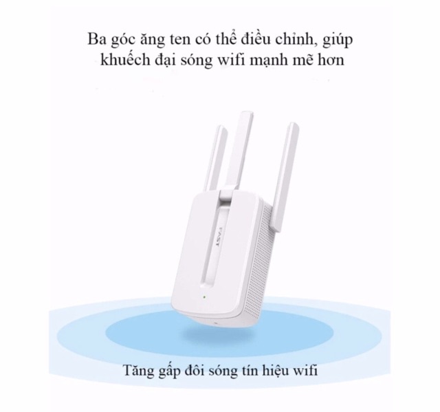 Kích wifi 3 râu MERCURY | BigBuy360 - bigbuy360.vn
