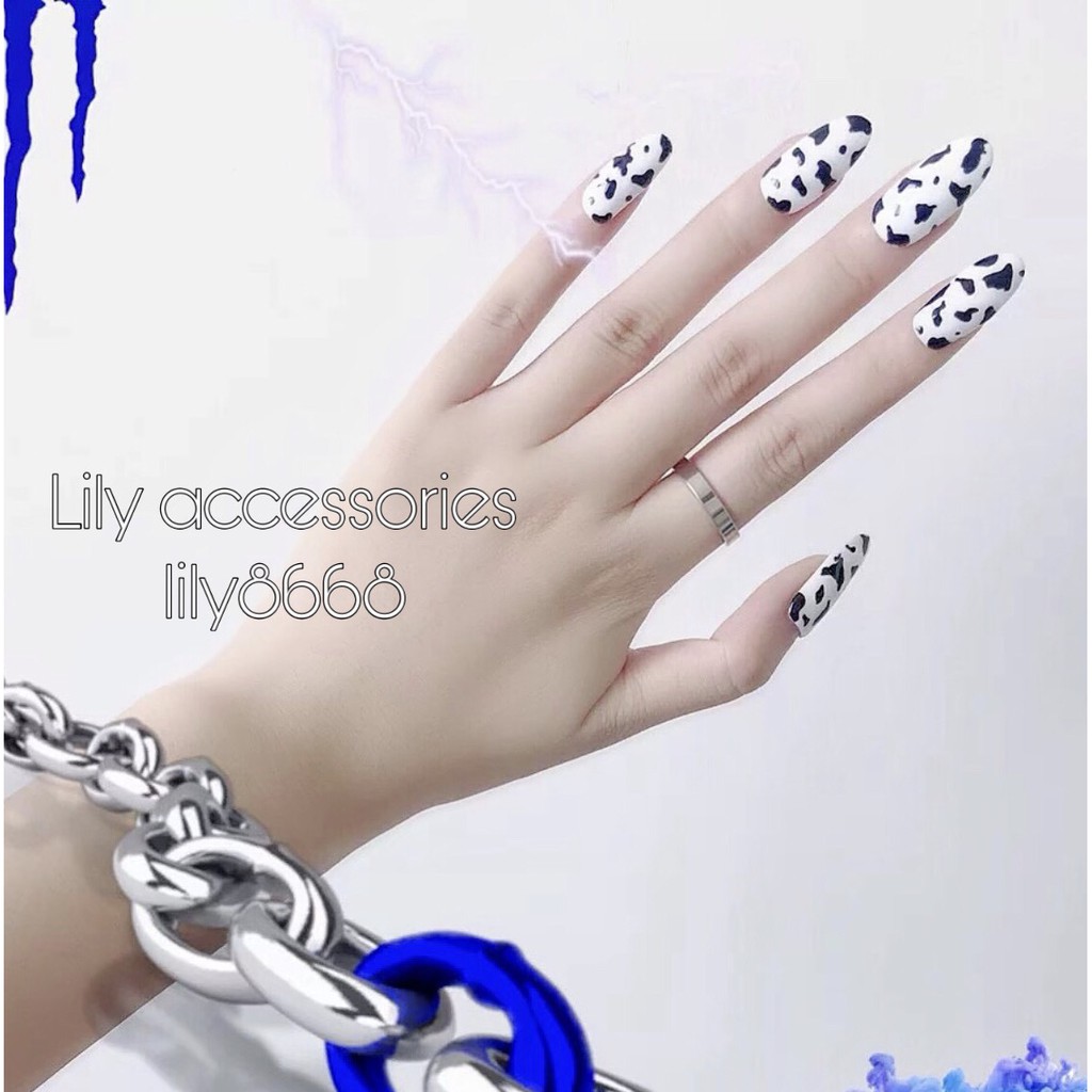 Smooth Ring titan trơn phong cách Hip Hop cho nam nữ nhẫn không gỉ không đen Unisex