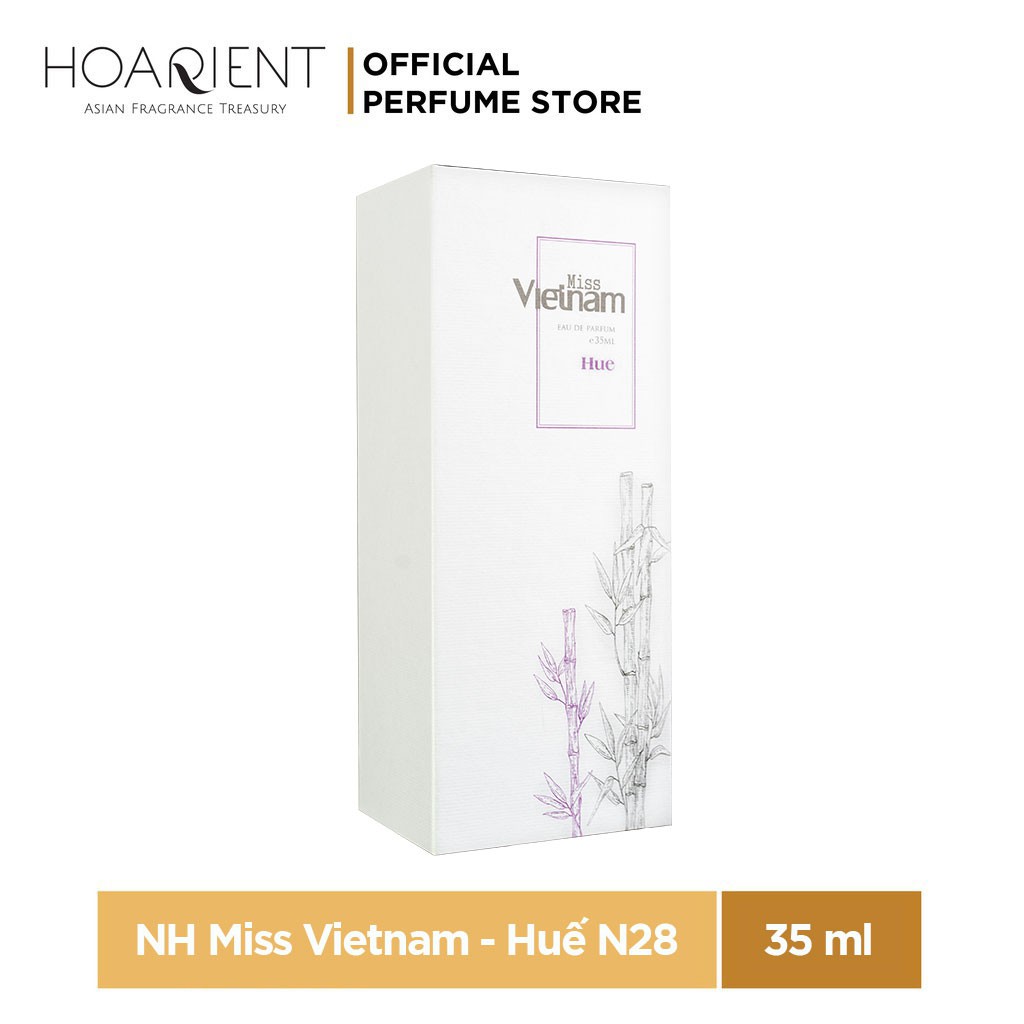 Nước Hoa Nữ Miss Việt Nam - Huế - Hộp Sứ Trắng EDP 35ml