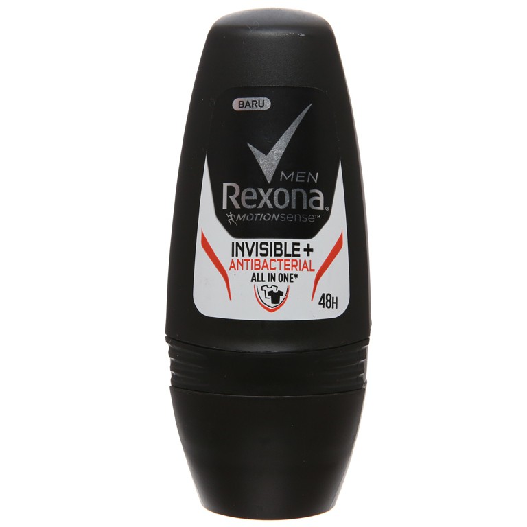 Lăn Khử Mùi Rexona Men Invisible Antibacterial 50ml