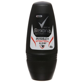 Lăn ngăn mùi Rexona Men Invisible  Antibacterial 50ml