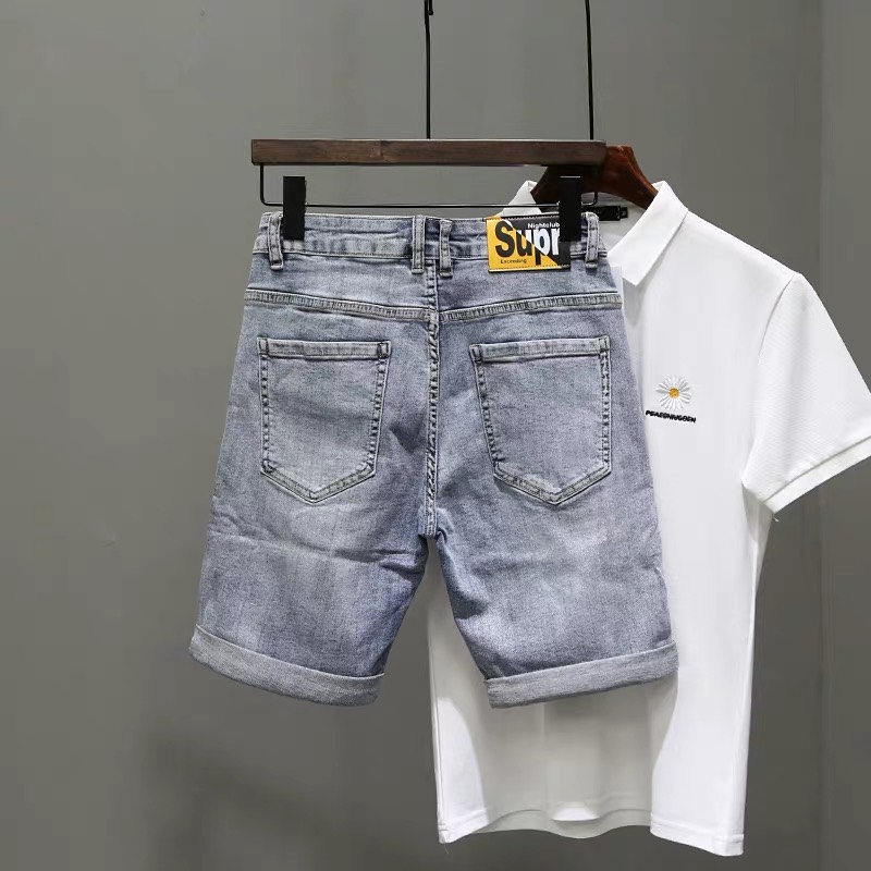 QUẦN SHORT JEAN NAM MẪU MỚI VẢI ĐẸP CO GIÃN MỀM MẶC MÁT 239