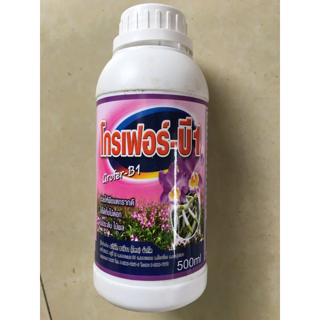 --- Phân bón kích rễ Vitamin B1 500ml (Thái Lan) chất, giá rẻ.