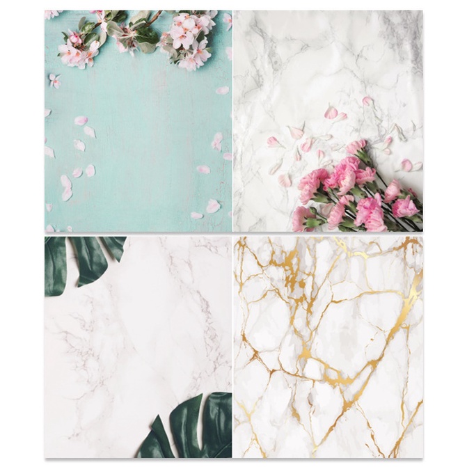 Phông nền chụp ảnh sản phẩm in vân đá 3D 57x87 cm 2 mặt-2M022