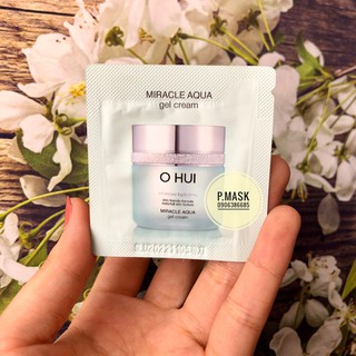 Gói Kem Dưỡng OHUI Cấp Nước Dưỡng Ẩm Dành Riêng Cho Da Dầu Nhờn, Nhạy Cảm Ohui Miracle Aqua Gel Cream