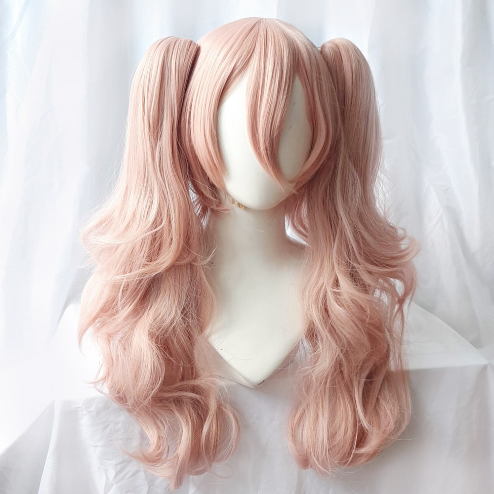 [sẵn] Wig/tóc giả và 2 kẹp tóc gấu cosplay Junko Enoshima - Identity V (Danganronpa) tại MIU SHOP 01