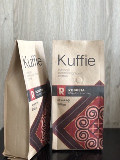 Cà phê rang mộc Kuffie coffee Robusta (1kg)