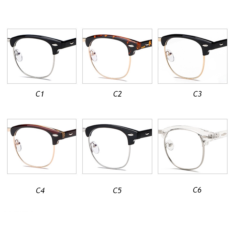 Mắt kính chống ánh sáng xanh thời trang vintage cho nam và nữ