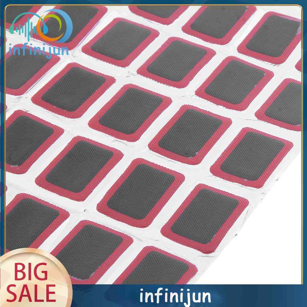 Bộ 48 Miếng Vá Lốp Xe Đạp + 1 Tuýp Keo Dán