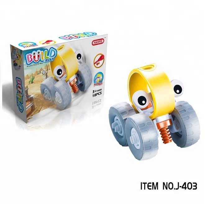 Đồ chơi Diy Models lắp ghép Build&amp;Play nhựa mềm mô hình Toyhouse 403