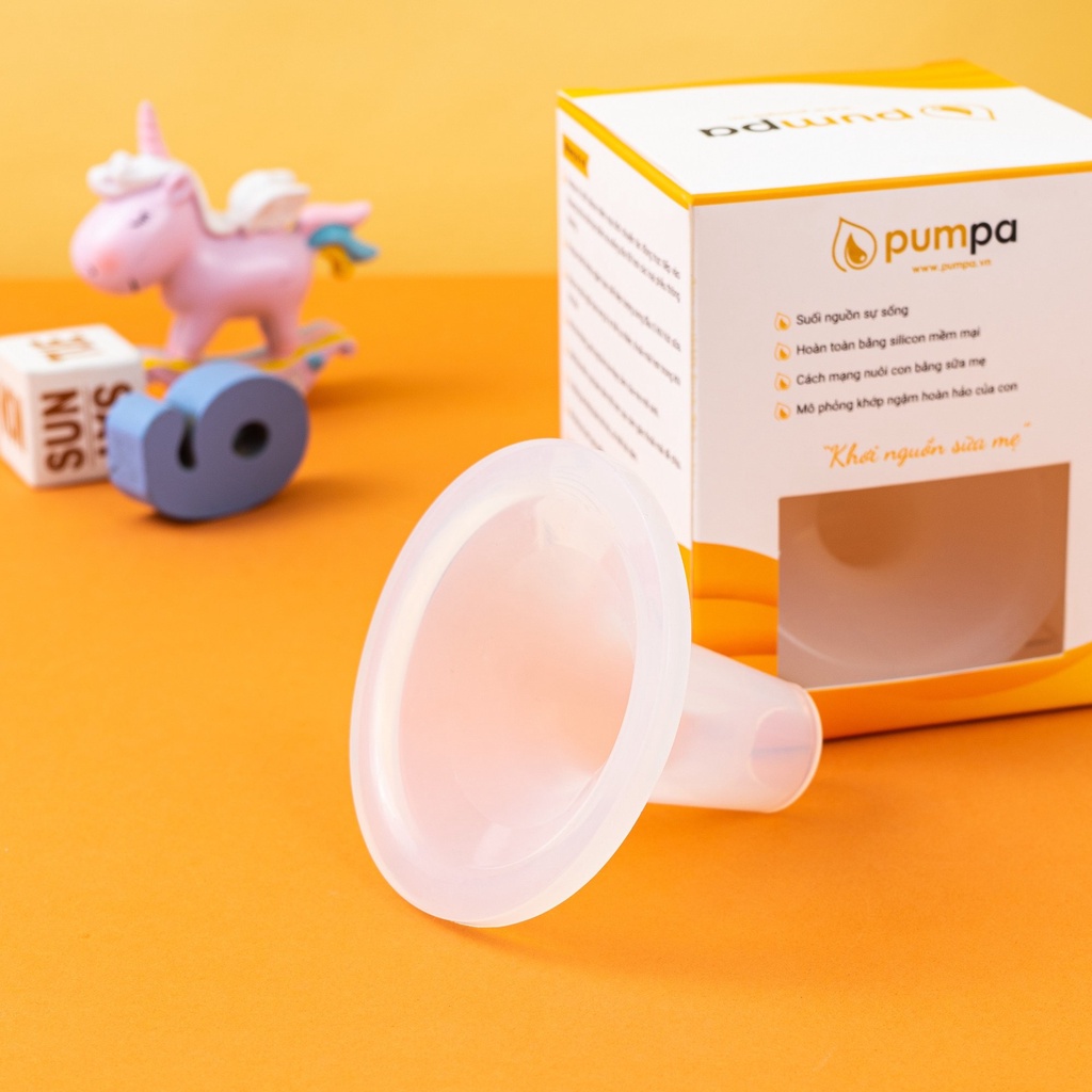 Shop Mart24h - Phễu hút sữa Pumpa mềm mại silicon y tế - Việt Nam  [Hàng chính hãng]