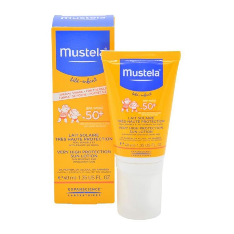 Mustela Very High Protection Sun Lotion - Kem Chống Nắng Cho Trẻ Sơ Sinh & Em Bé