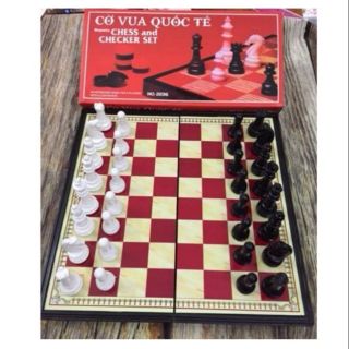 Bộ cờ vua đính nam châm 27×27cm