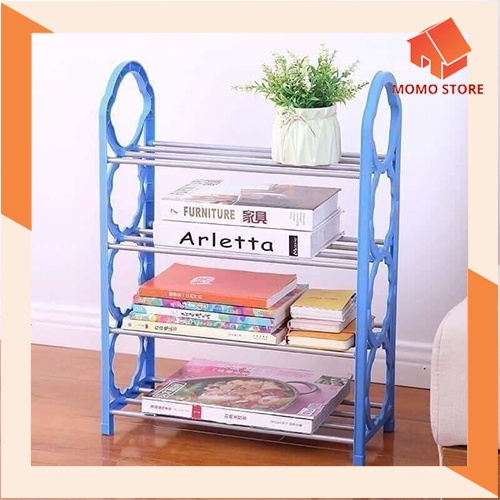 Kệ/ giá để giày dép 4 tầng bằng nhựa.