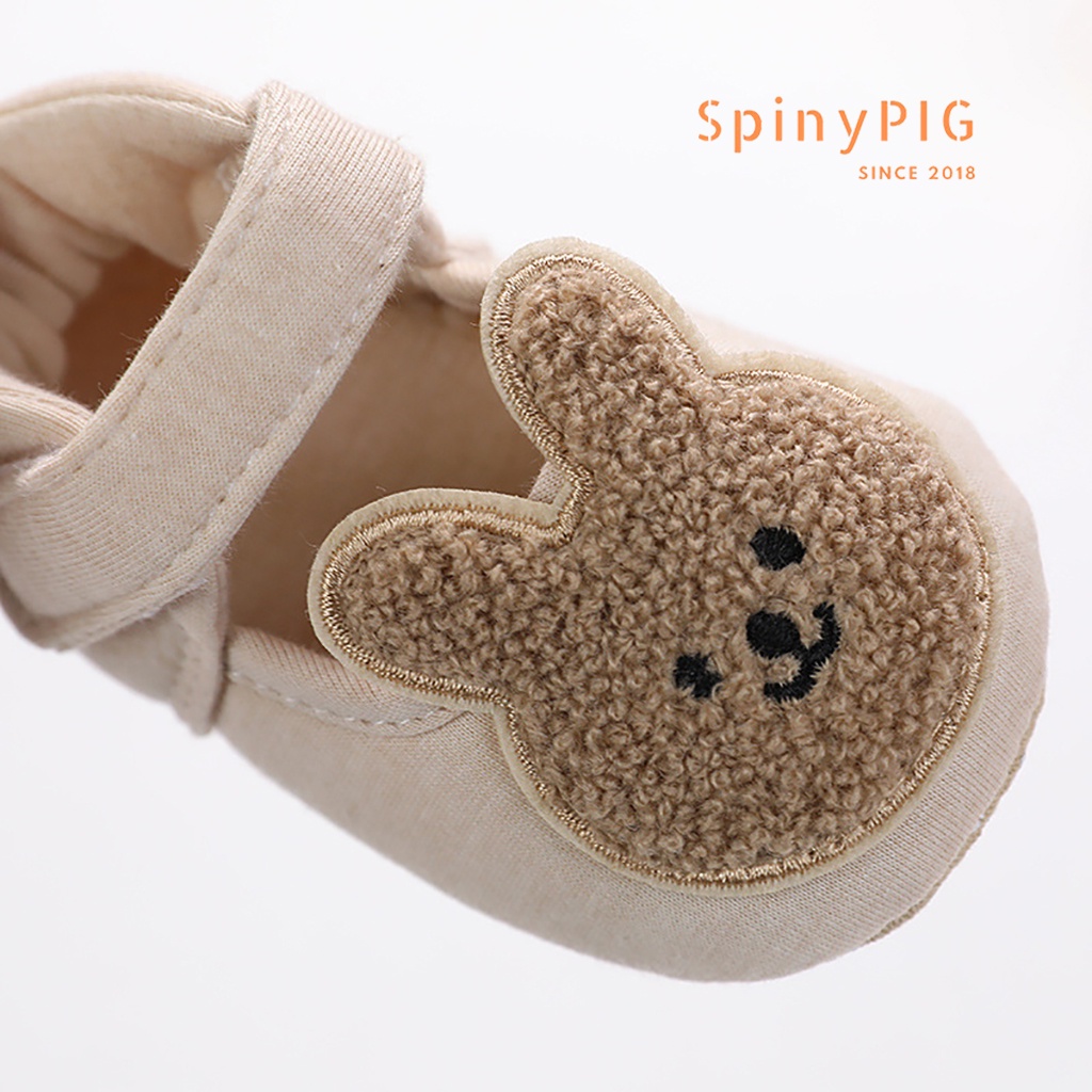Giày tập đi cho bé 0-18 tháng tuổi 100% cotton hữu cơ tự nhiên không chất tẩy nhuộm chống trơn trượt hàng siêu xinh  ơi