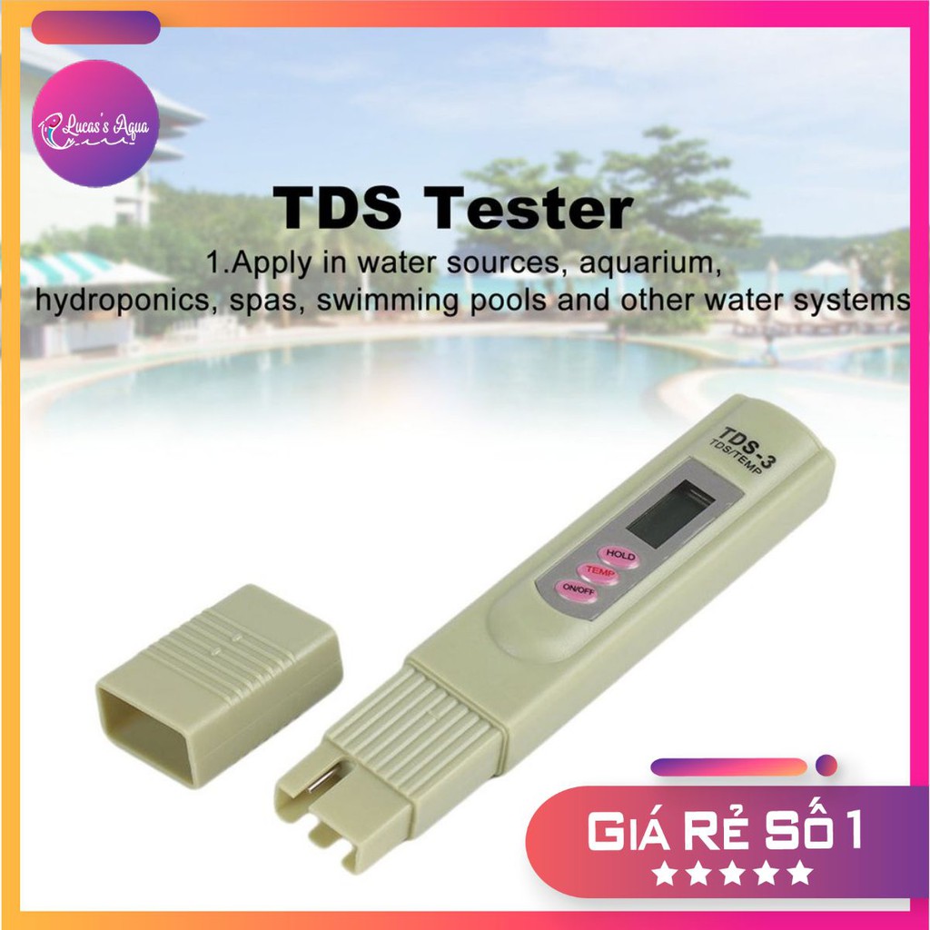 [Hàng loại tốt] Bút thử chất lượng nước kỹ thuật số TDS - Bút hồ tép