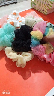 100 Dây buộc tóc srunchies
