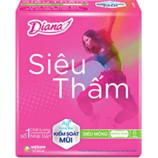 Combo 6 Bvs Diana siêu thấm mỏng không cánh