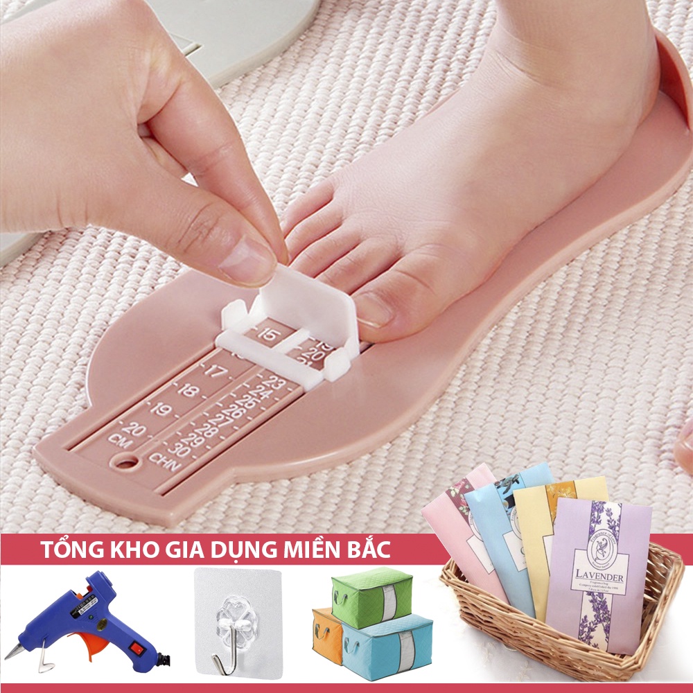 [Tổng Kho Sỉ] Dụng Cụ Đo CHIỀU DÀI BÀN CHÂN Cho Bé, Đo Size Để Mua Giày Dép BMBE1268