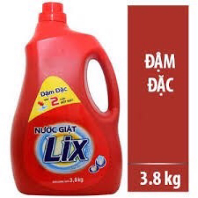 Lix nước giặt màu đỏ 3.3kg
