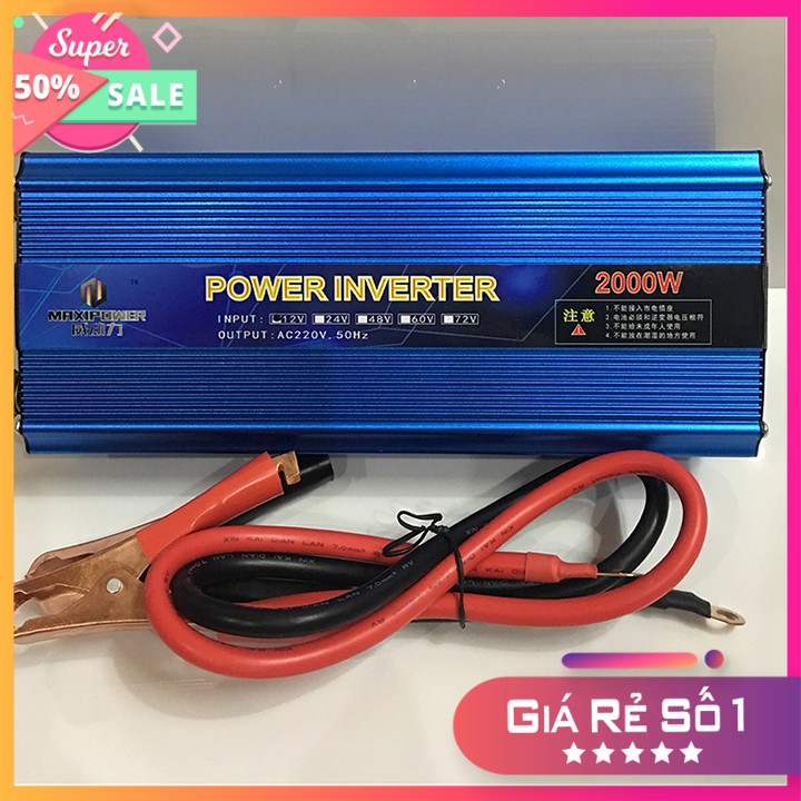 BỘ KÍCH ĐIỆN INVERTER 2000W