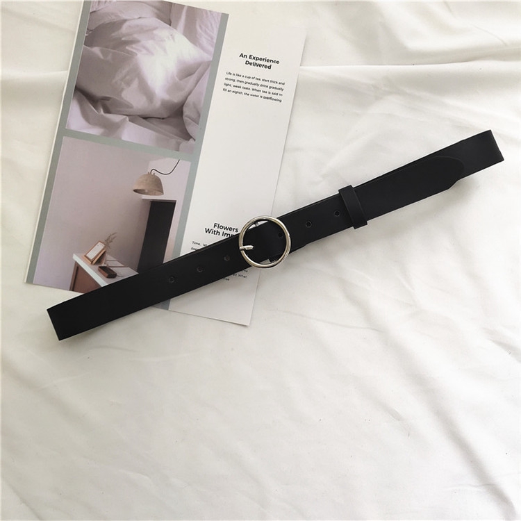 Thắt Lưng Da Kiểu Dáng Đơn Giản Thời Trang Cho Nữ