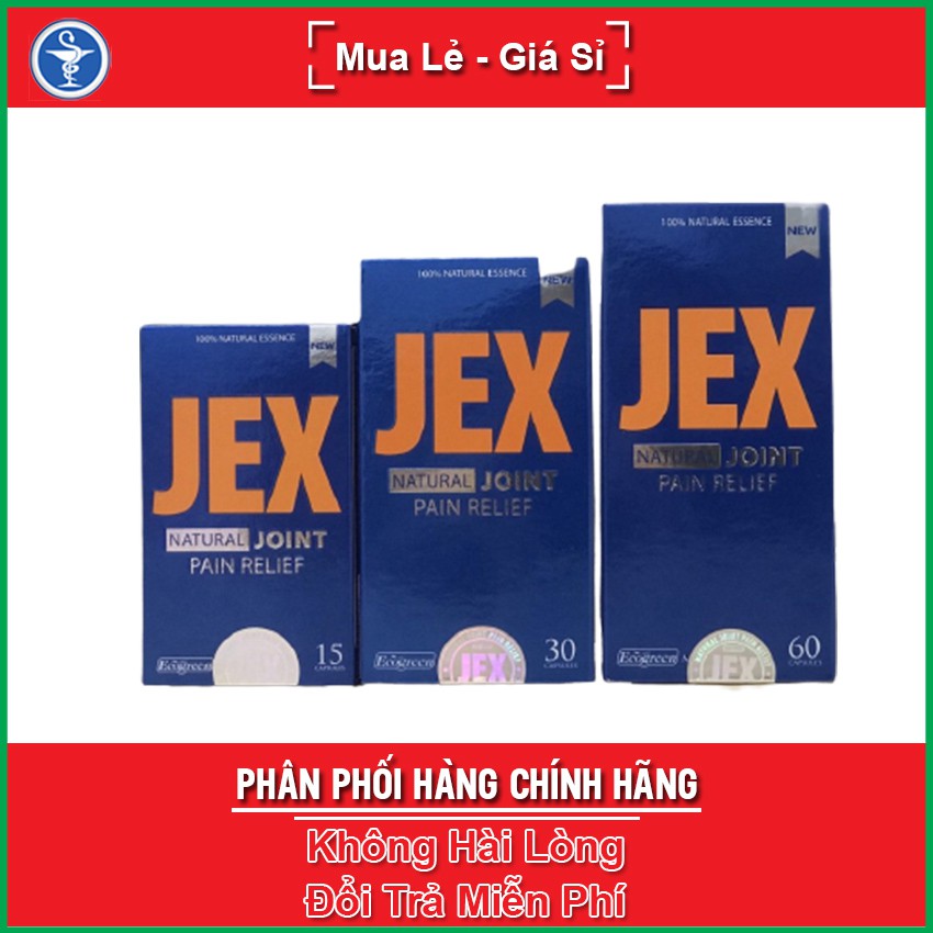 Viên uống Jex - Giúp Giảm Đau & Làm Chậm Quá Trình Thoái Hóa khớp - Yes Pharmacy