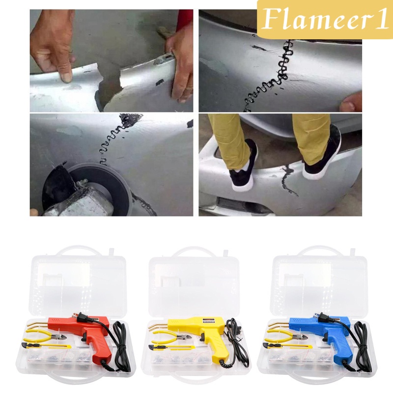 [Flameameer1] Bộ Dụng Cụ Hàn Cầm Tay Bằng Nhựa Màu Đỏ