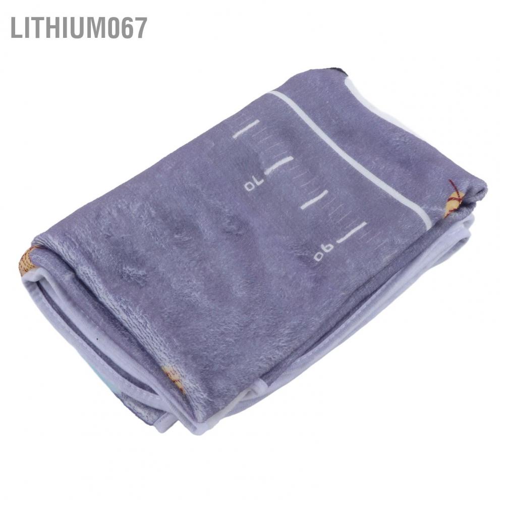 Lithium067 Mền cho bé hàng tháng hình gấu trúc Ghi lại sự phát triển của mềm để chụp ảnh