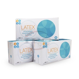 Găng tay y tế Latex hộp 100c