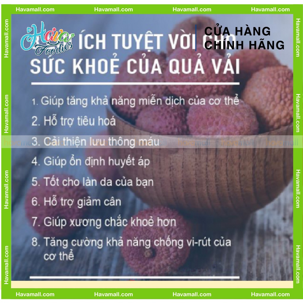 [HÀNG CHÍNH HÃNG] Vải Thiều Nước Đường Hạ Long Canfoco 560g