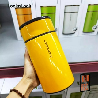 [LocknLock] Hộp giữ nhiệt đựng thức ăn Column Food Jar 1L- Màu cam LHC8023