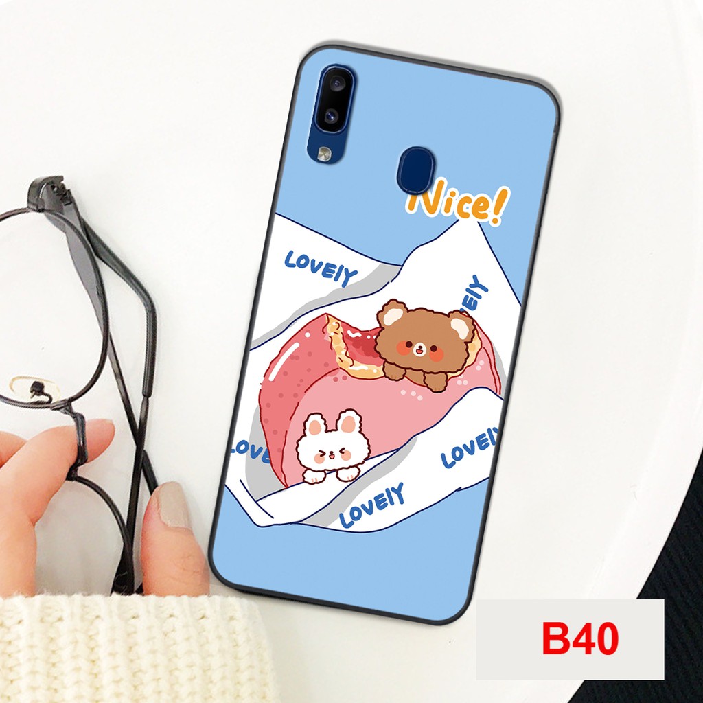 ỐP LƯNG SAMSUNG 20-SAMSUNG A30 HÌNH DỄ THƯƠNG GẤU MẬP-ĐA DẠNG MẪU MÃ