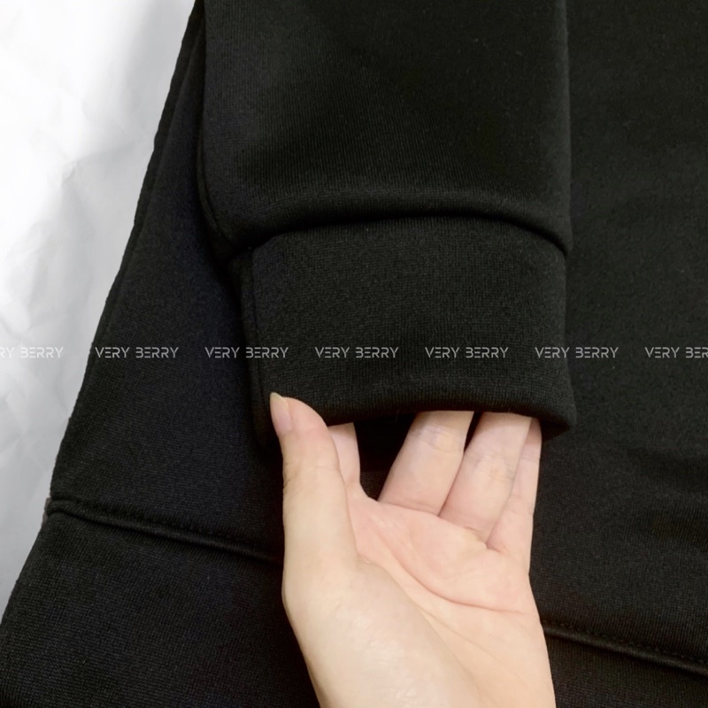 Sweater nỉ lót bông dày dặn siêu nhẹ Teddy Berry | BigBuy360 - bigbuy360.vn